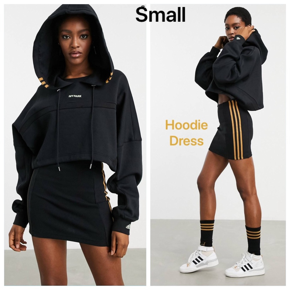 IVY PARK x Adidas Cutout Hooded Dress